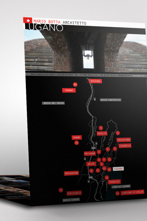 Mario Botta, map