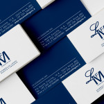 Lm, business card